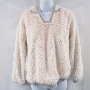 Cozy Cream Fleece Pullover
